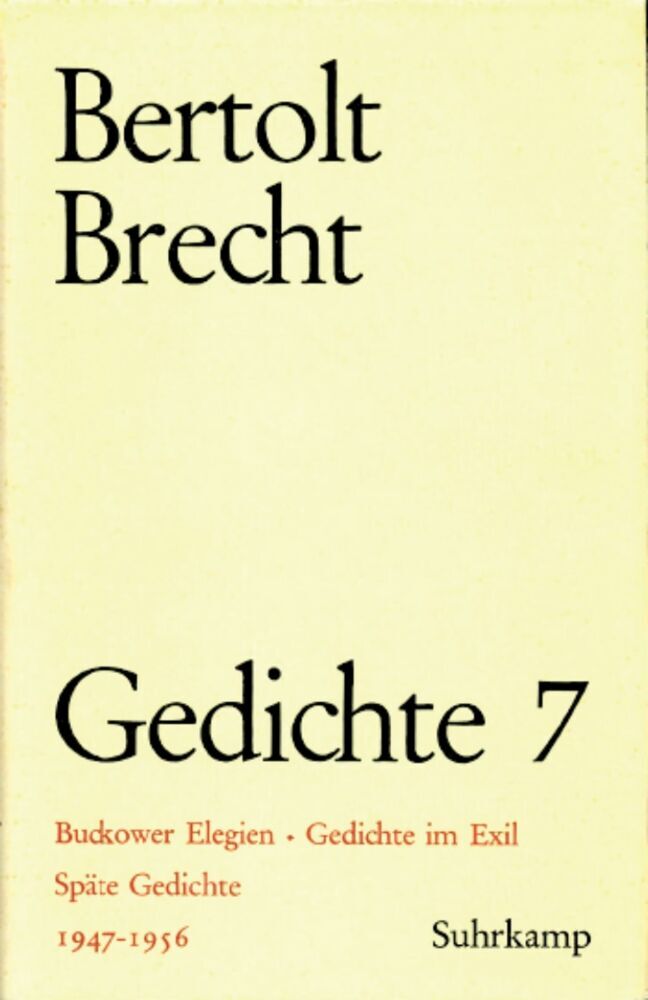 1947-1956 (Bertolt Brecht)