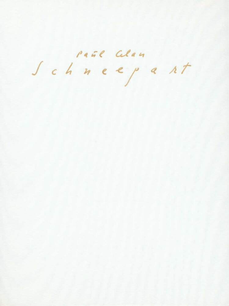 Schneepart (Paul Celan)