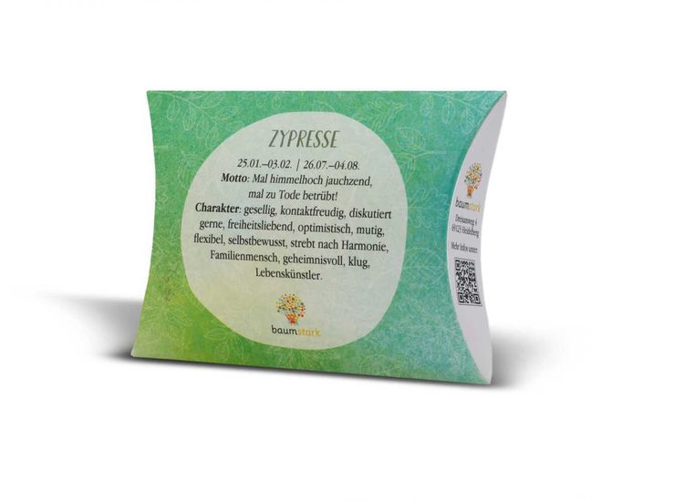 Handschmeichler Zypresse 45mm mit Baumho