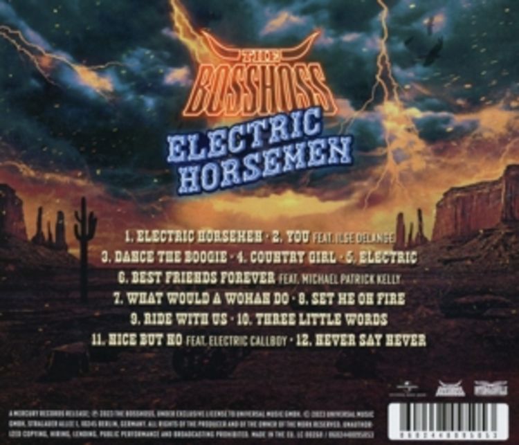 The Boss Hoss/Electric Horsemen CD