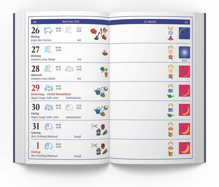 Mit dem Mond leben 2024