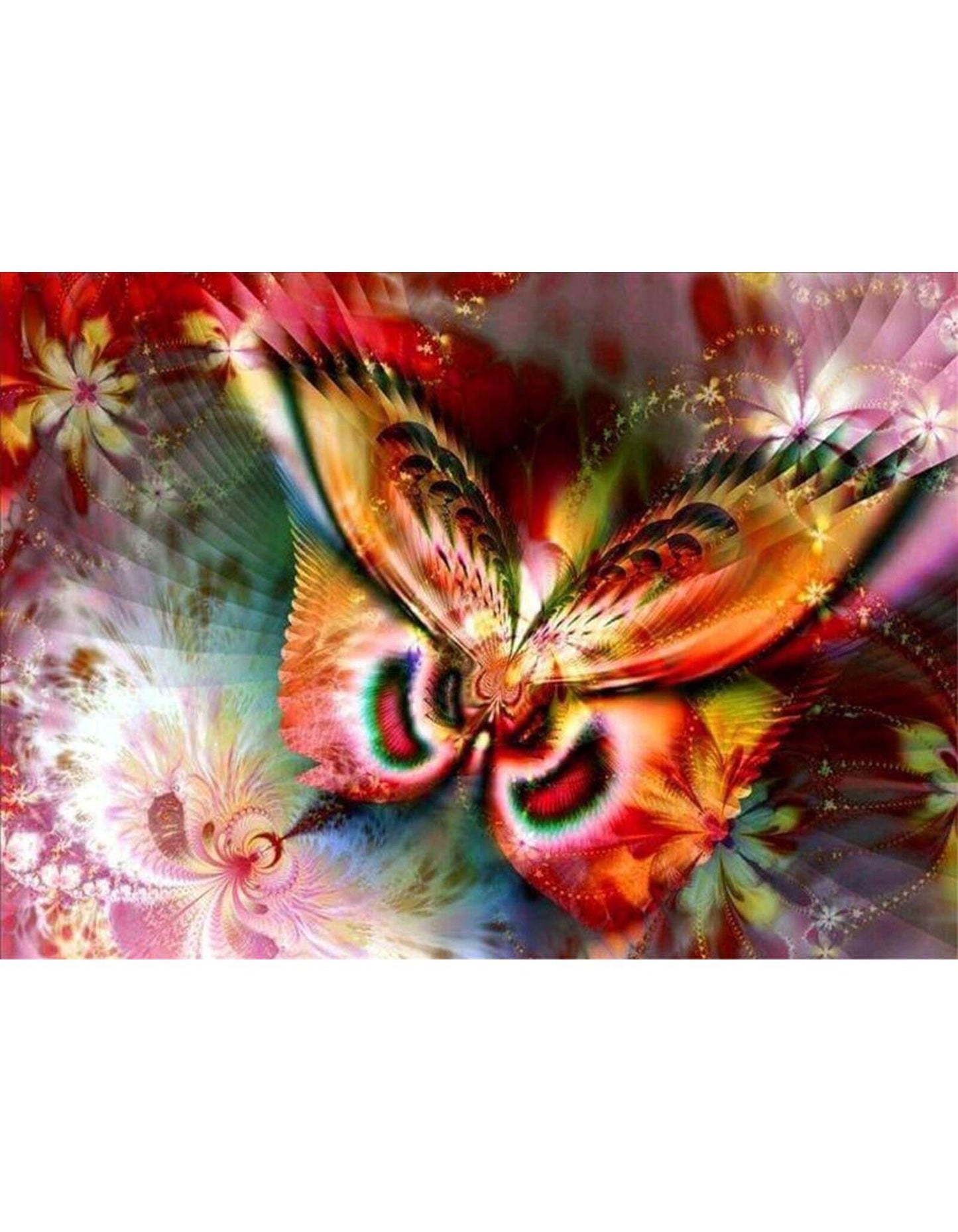 Diamond Painting "Butterfly" 50 x 40 cm