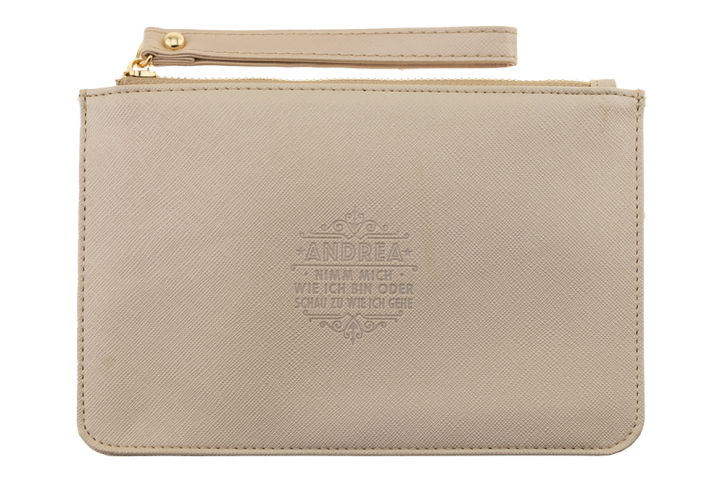 'Andrea' Clutch- und Kosmetiktasche