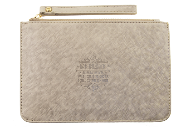 'Renate' Clutch- und Kosmetiktasche