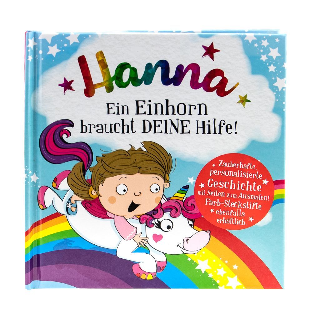 Hanna - Das magische Märchenbuch mit deinem Namen