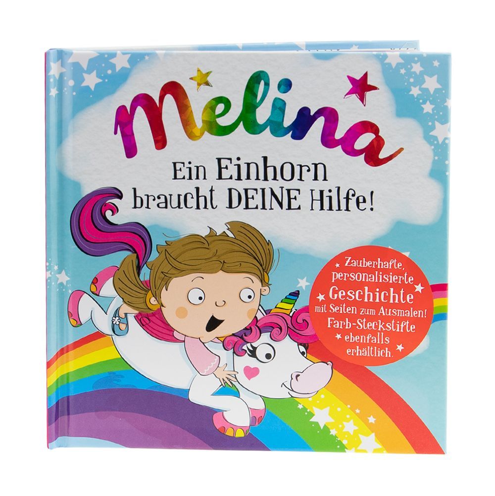 Melina - Das magische Märchenbuch mit deinem Namen