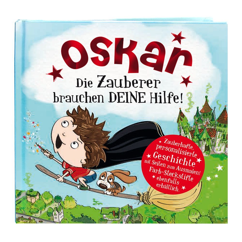 Oskar - Das magische Märchenbuch mit deinem Namen