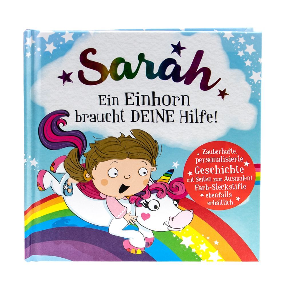 Sarah - Das magische Märchenbuch mit deinem Namen