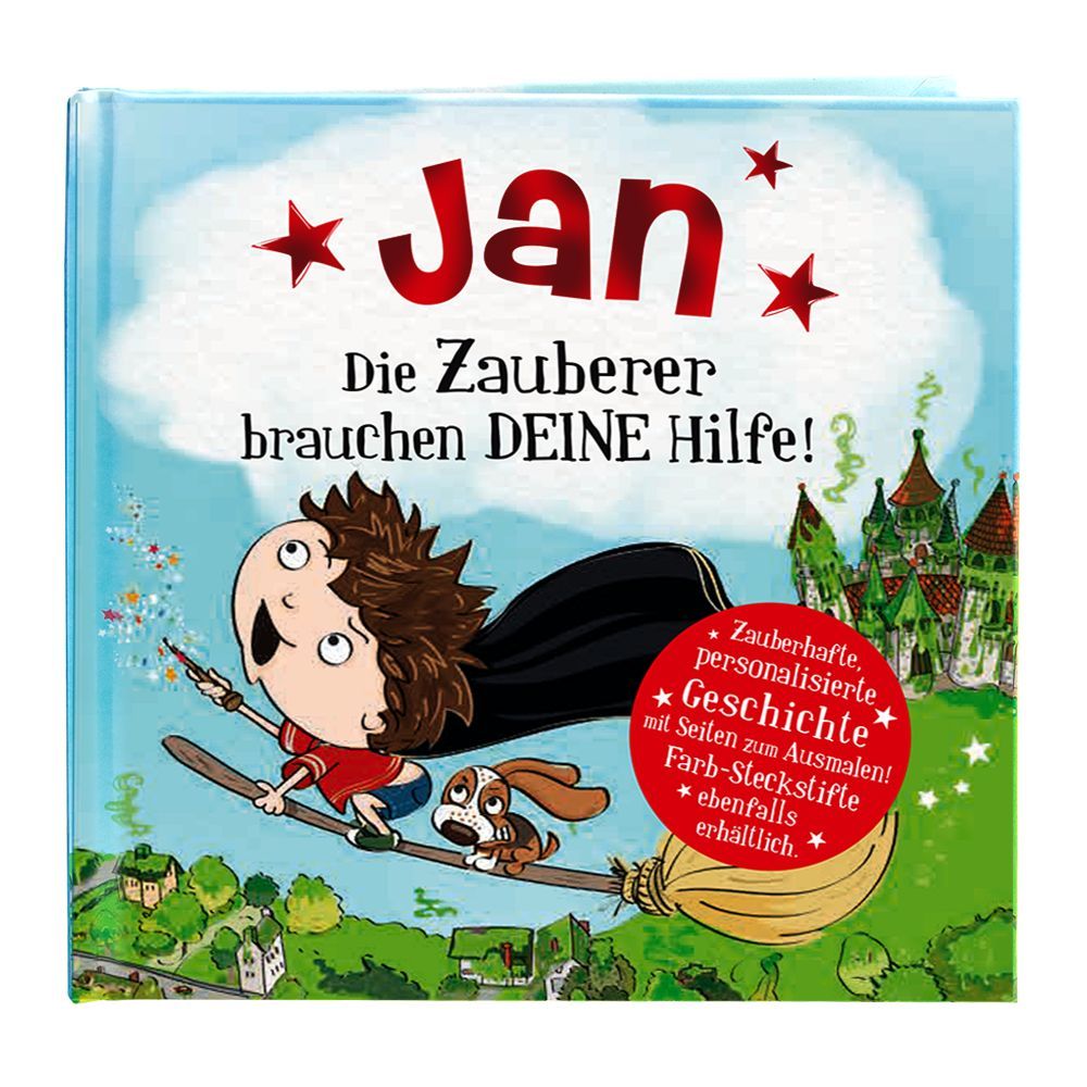 Jan - Das magische Märchenbuch mit deinem Namen