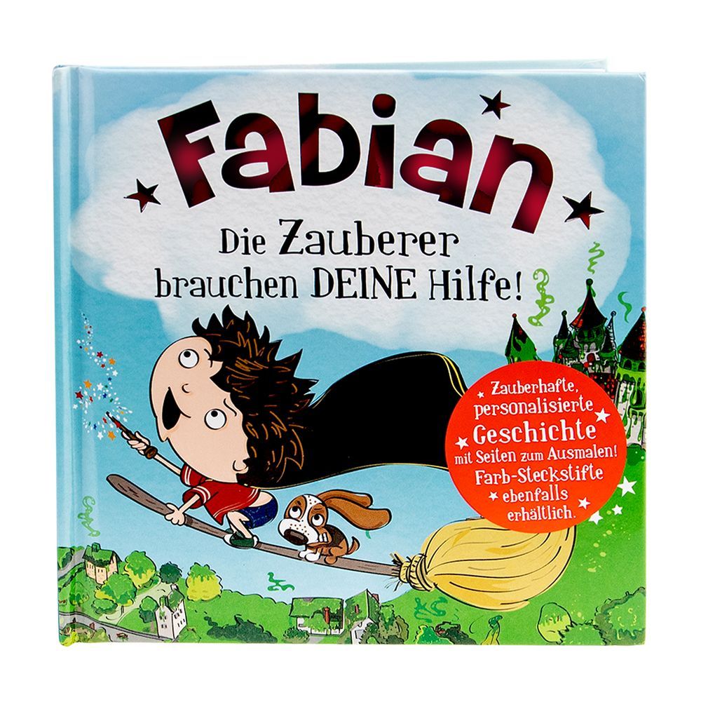 Fabian - Das magische Märchenbuch mit deinem Namen