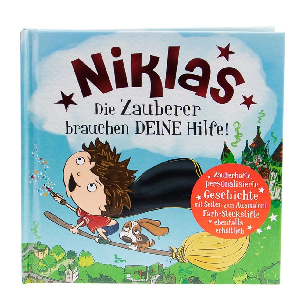 Niklas - Das magische Märchenbuch mit deinem Namen