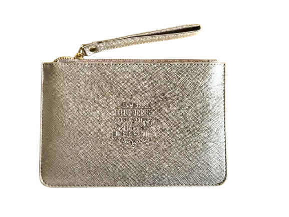 'Freundinnen' Clutch- und Kosmetiktasche