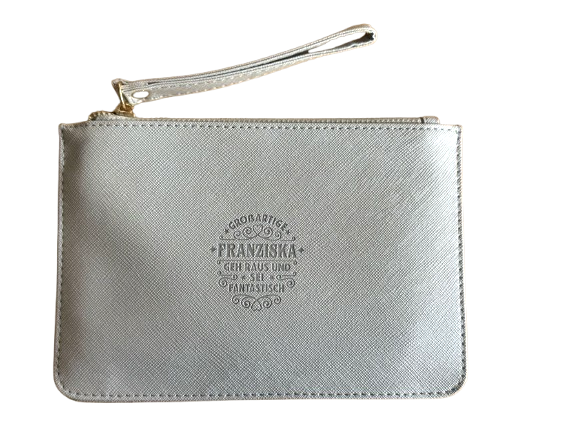 'Franziska' Clutch- und Kosmetiktasche