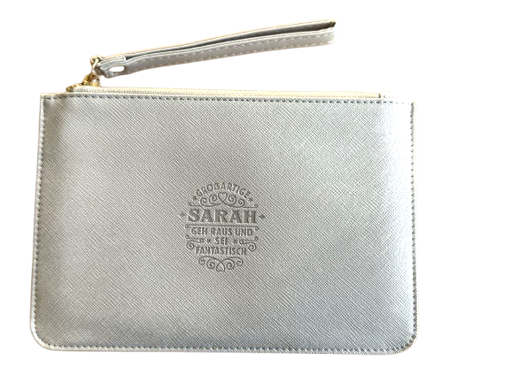 'Sarah' Clutch- und Kosmetiktasche