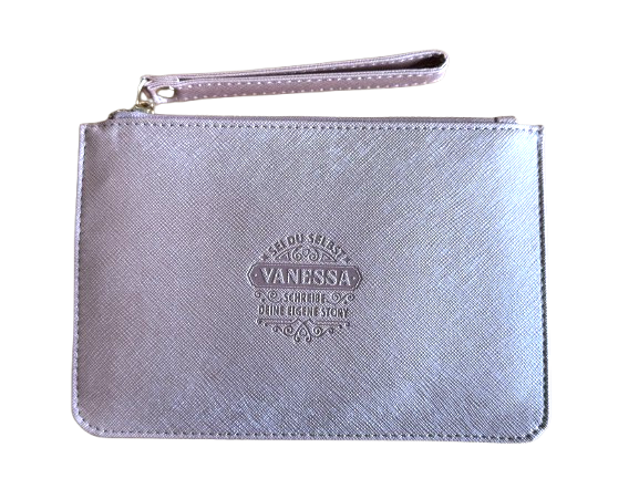 'Vanessa' Clutch- und Kosmetiktasche