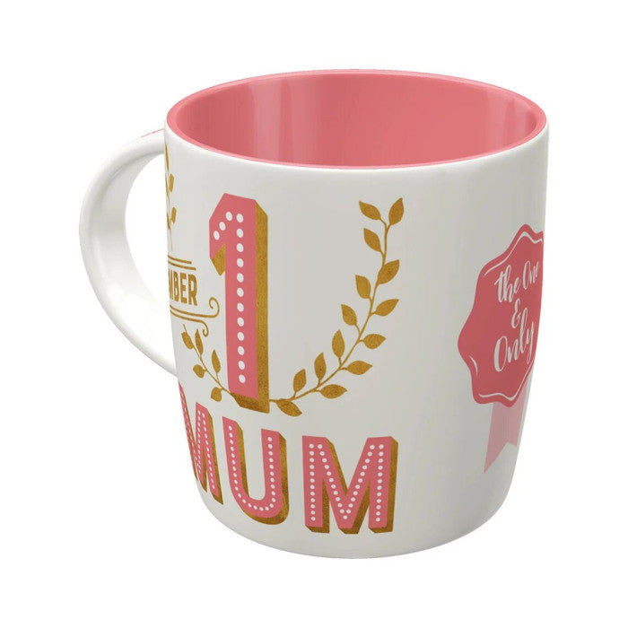 Tasse 330ml. Number 1 Mum