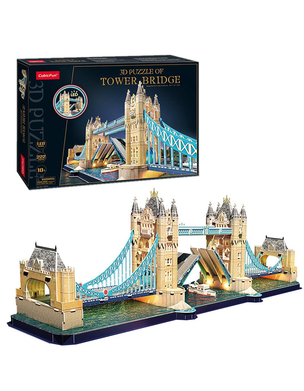 3D LED Puzzle Tower Bridge