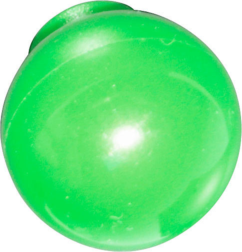 Möbelknopf 30 mm Kunststoff - grün