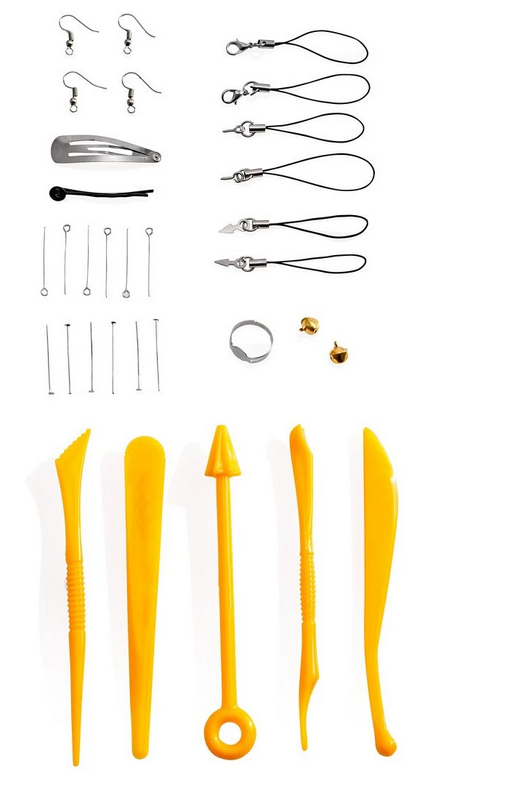 Modelliermasse Bastelset, 49-tleilig