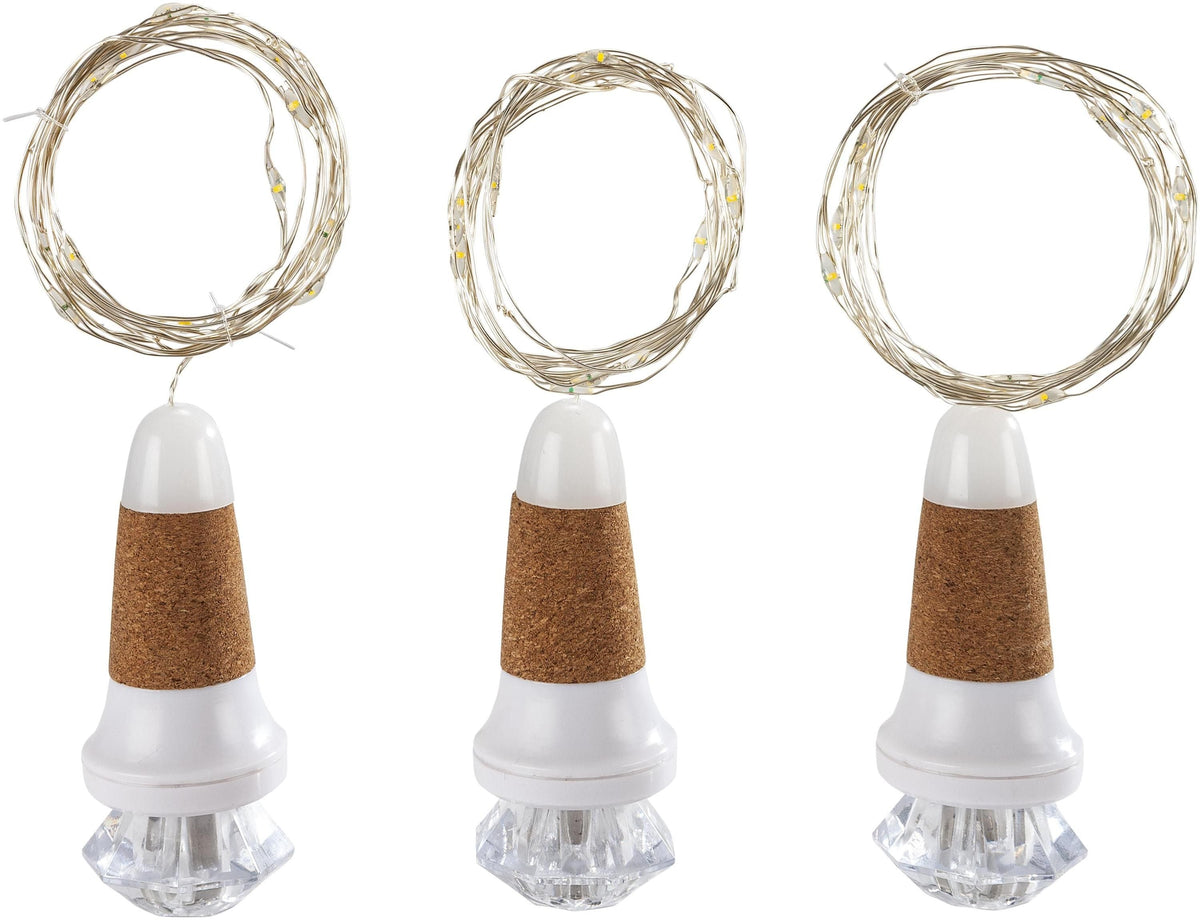 LED-Flaschenlicht 3er-Set