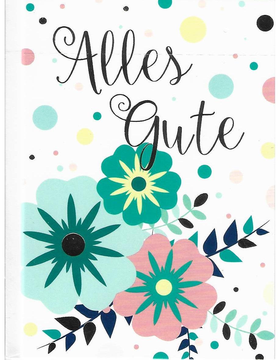 Glückwunschkarte "Alles Gute" A7