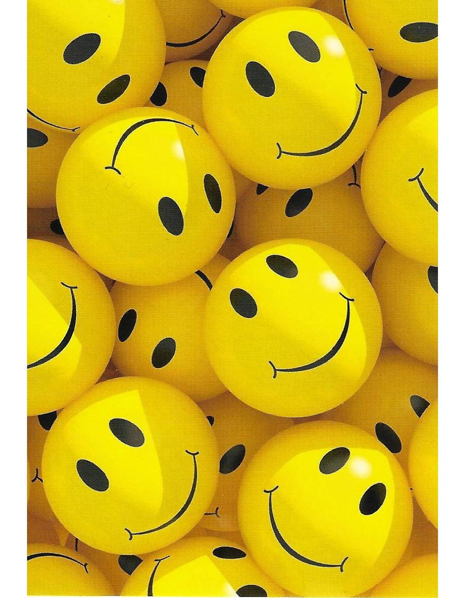 Glückwunschkarte "Smile" A7