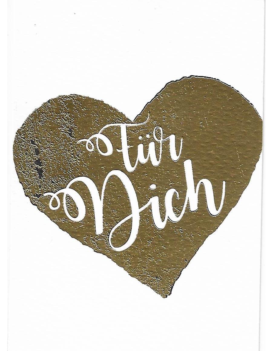 Glückwunschkarte "für Dich" A7