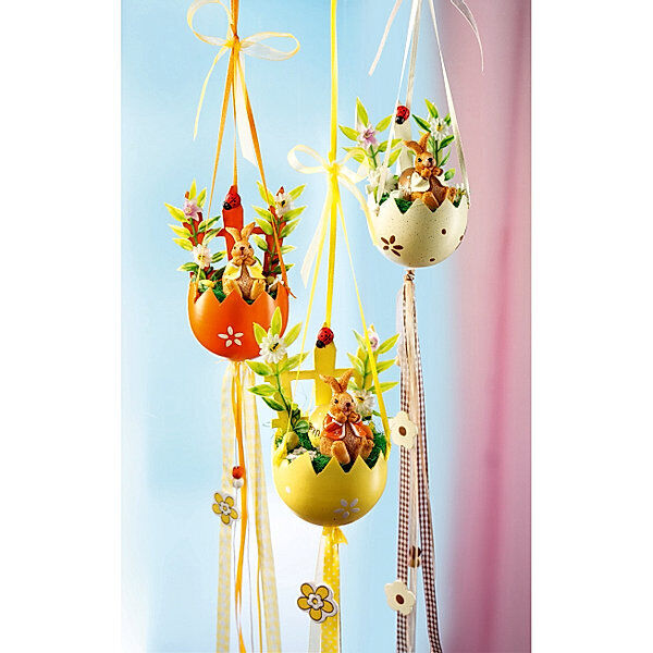 Hängedeko "Eierschale", 3er-Set