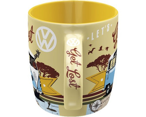 Tasse 330ml. VW Bulli - Let's Get Lost