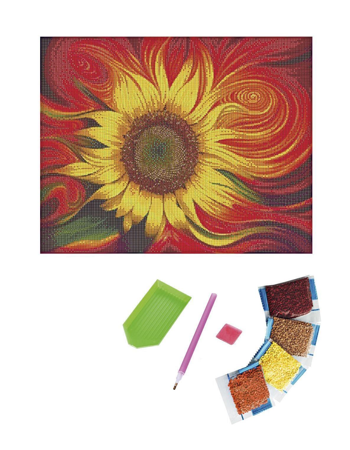 Diamond Painting "Sunflower" 50 x 40 cm