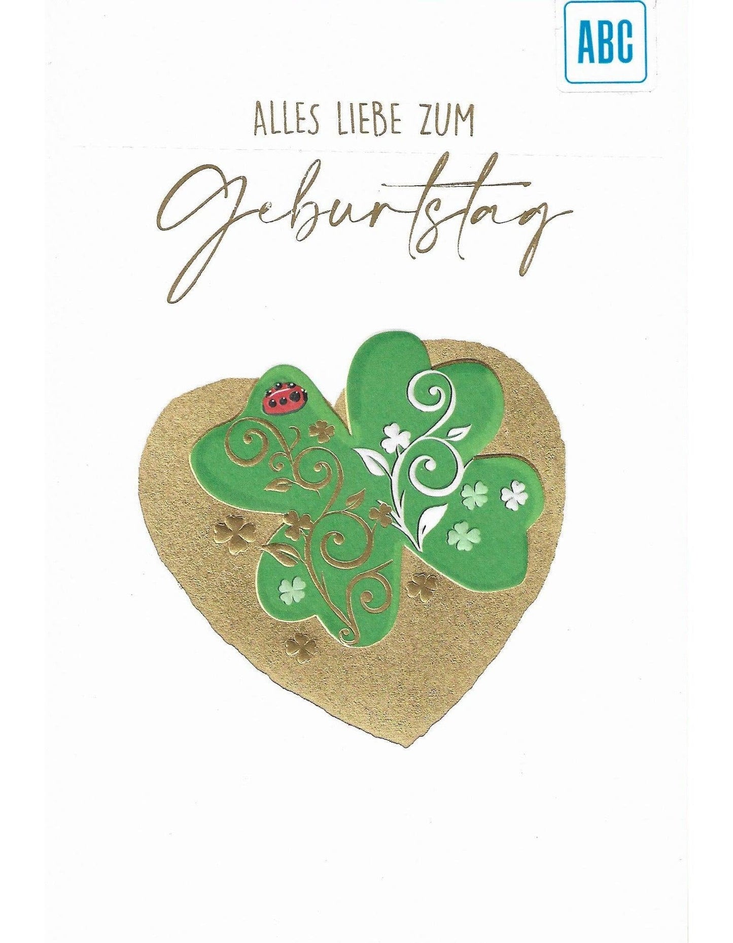 Glückwunschkarte "Alles Liebe zum Geburtstag" B6