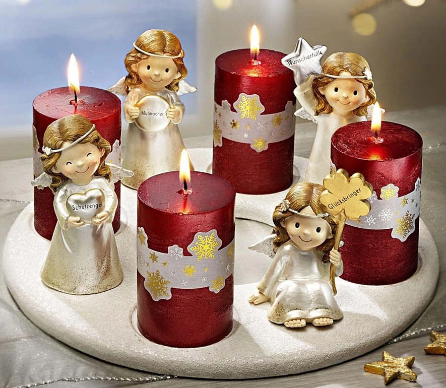 Kerzenkranz "Engelszauber"