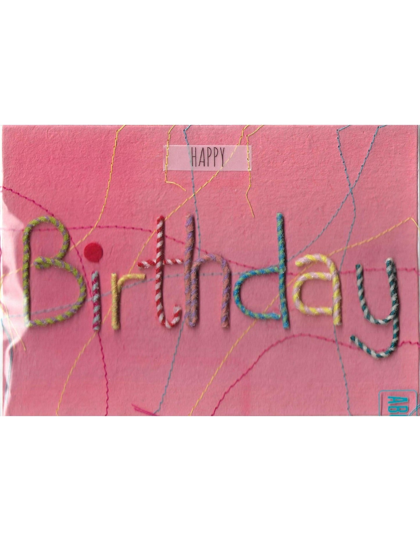 Glückwunschkarte "Birthday" B6