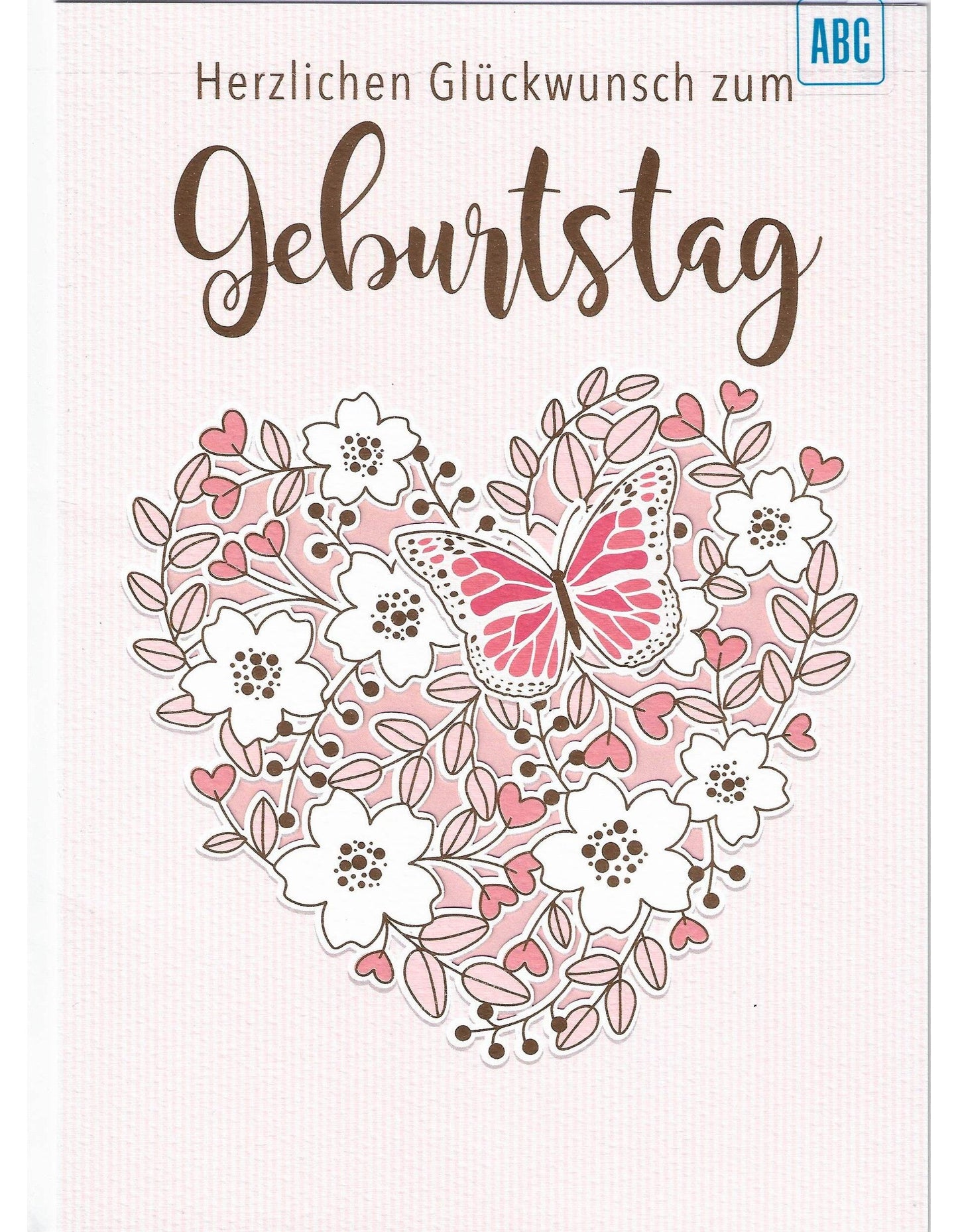 Glückwunschkarte "Herzlichen Glückwunsch zum Geburtstag" A5