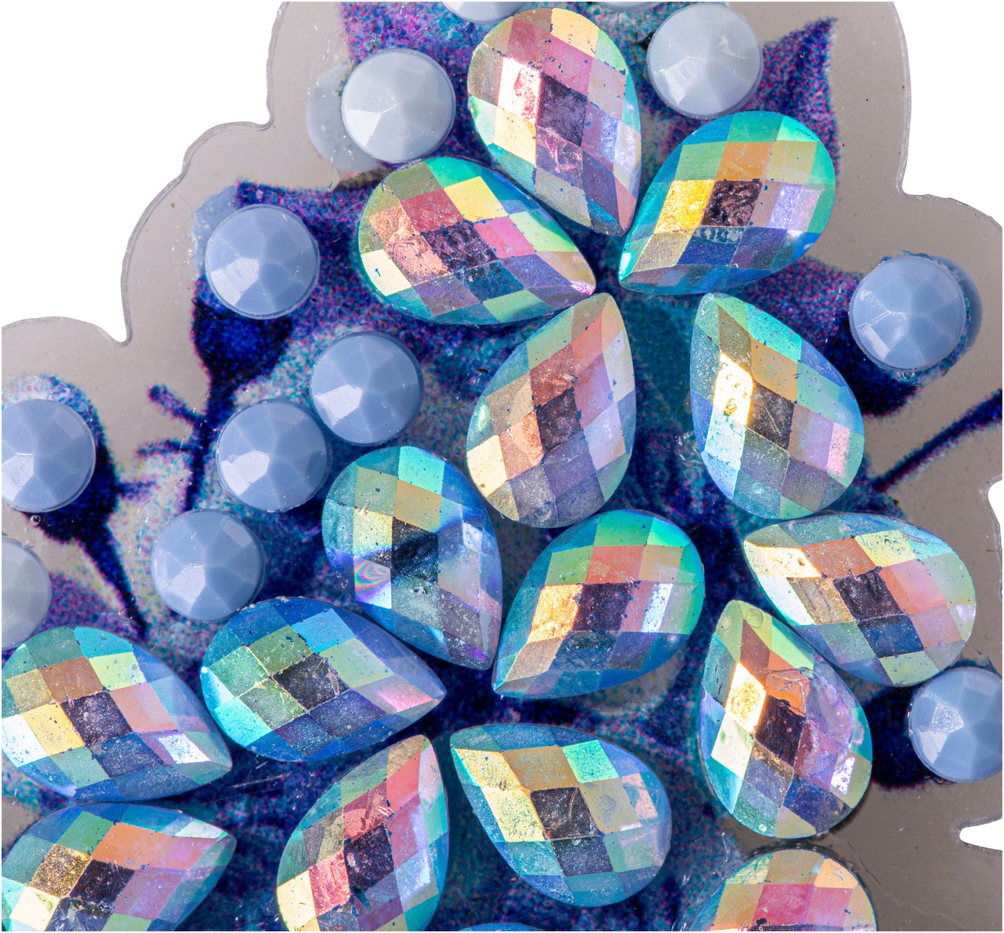 Diamond Painting Schlüsselanhänger "Butterfly" 6er-Set