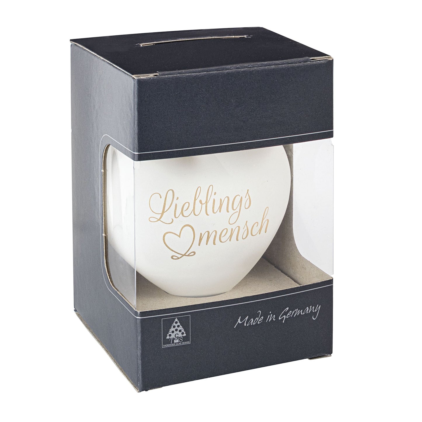 Dekohänger "Herz" (Botschaft: Lieblingsmensch)