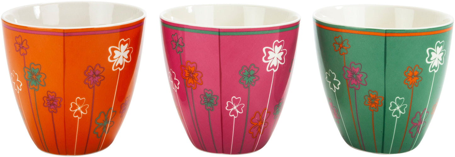 Becher "Kleeblatt" 3er-Set