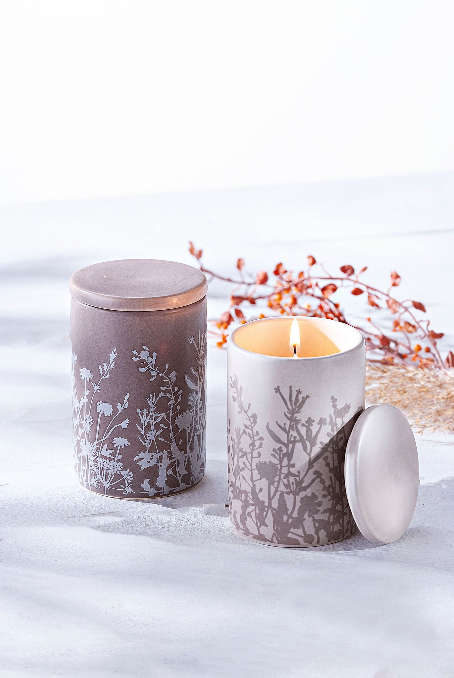 Duftkerzen Nature, 2er Set