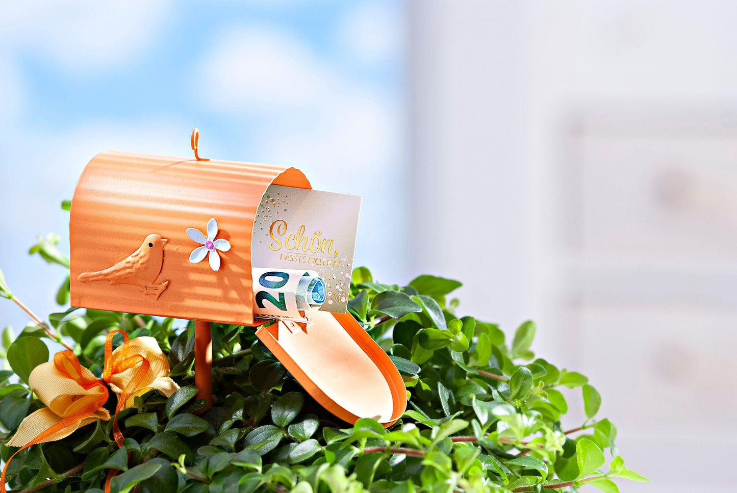 Geldgeschenk "Briefkasten" mit Karte, 3er-Set