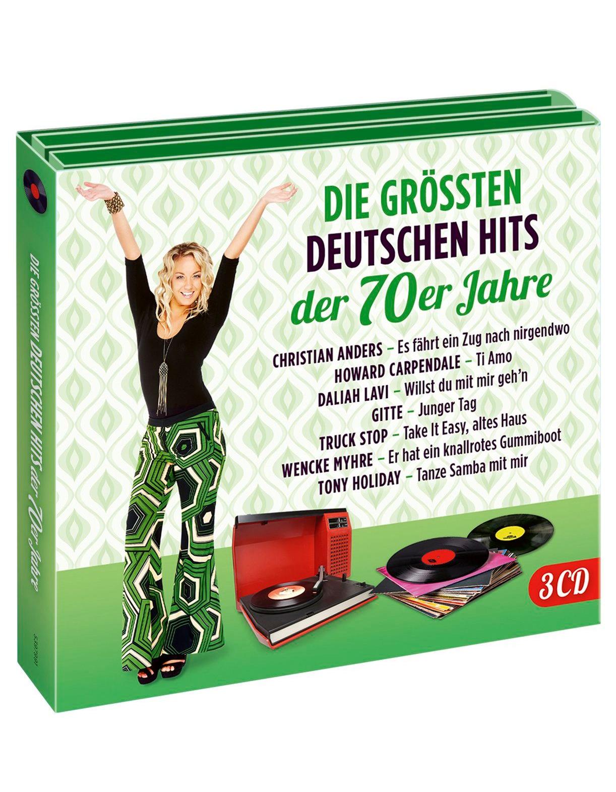 Die grössten deutschen Hits der 70er Jahre (Exklusive 3CD-Box)