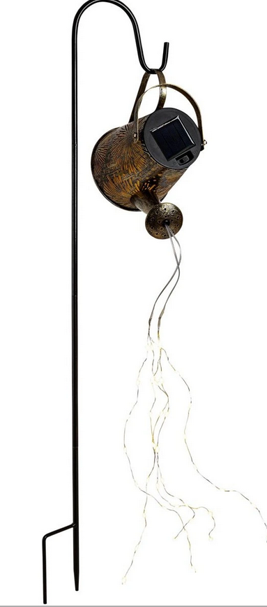 Solar-Gartenstecker Giesskanne "Pusteblume"