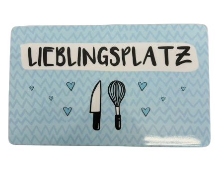 GILDE Brettchen "Lieblingsplatz"
