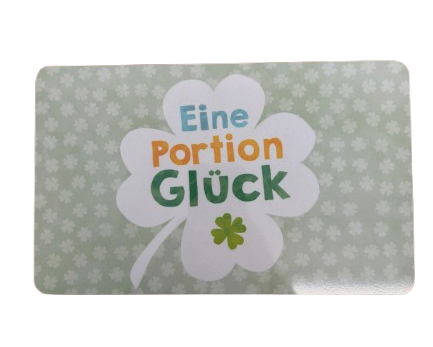 GILDE Brettchen "Eine Portion Glück"