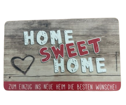 GILDE Brettchen "Home Sweet Home"