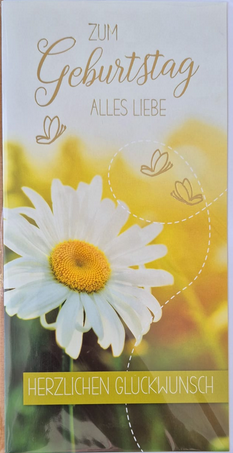 zum Geburtstag alles Liebe (Blume)