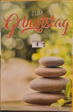 Zum Geburtstag alles Gute (Zahlen 1 -99)