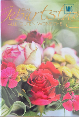 Zum Geburtstag alle Guten Wünsche (B6)