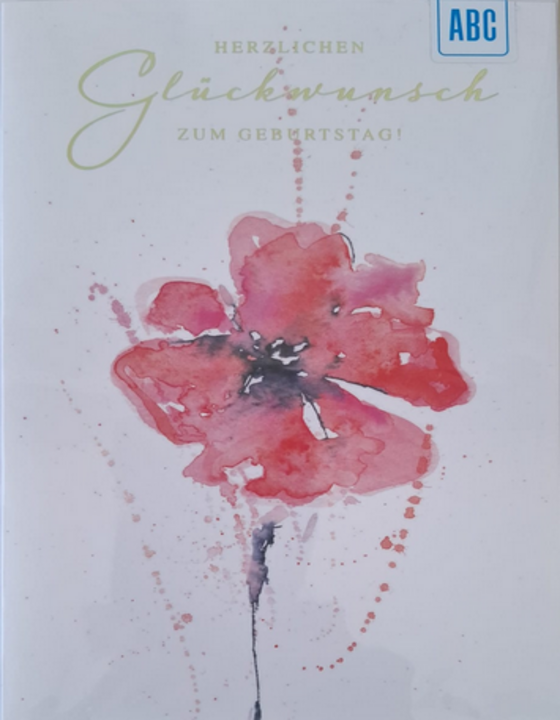 Herzlichen Glückwunsch zum Geburtstag(B6)