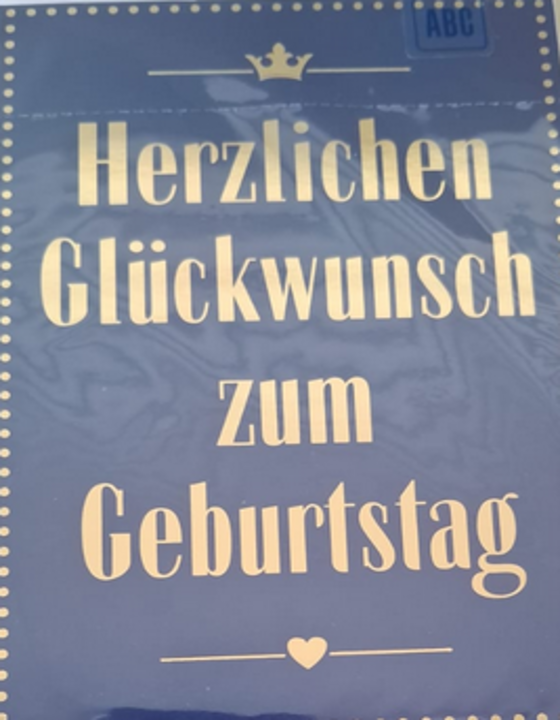 Herzlichen Glückwunsch zum Geburtstag(B6)