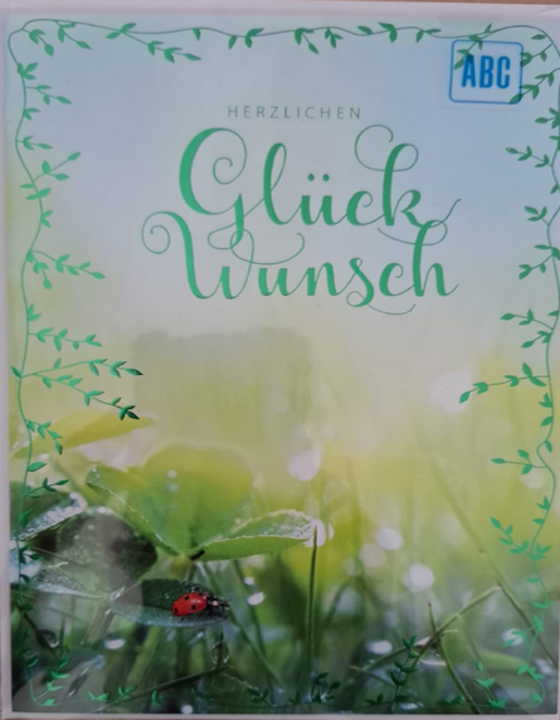 Herzlichen Glückwunsch(B6)